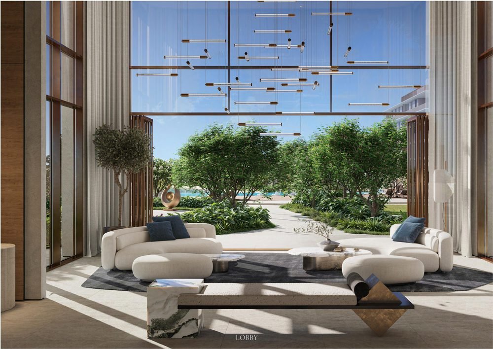 Palm Central lobby